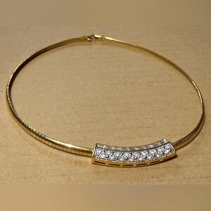 Avon Gold and Silver Accent Necklace